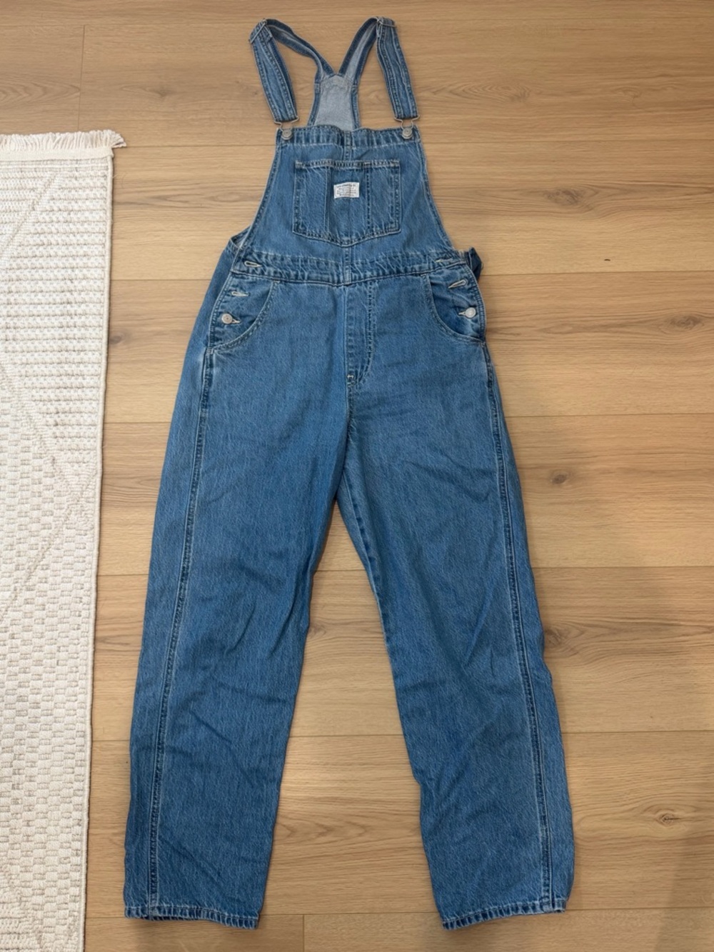 Levi's Blue Denim Women's Overalls